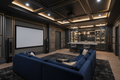 Luxury home theatre and bar — Pinnacle Built basement development